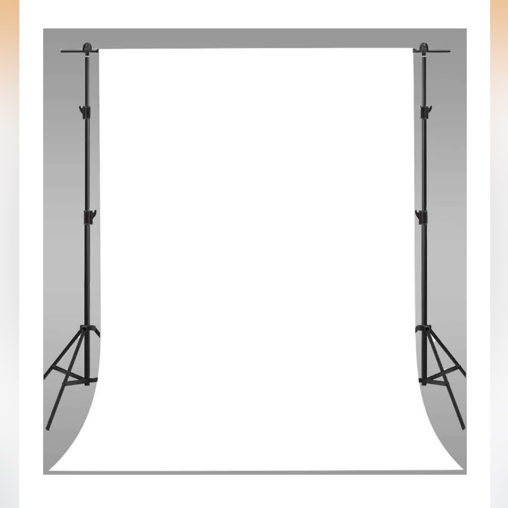 White Photography Backdrop - Stand Not Included - Picture 2 of 8